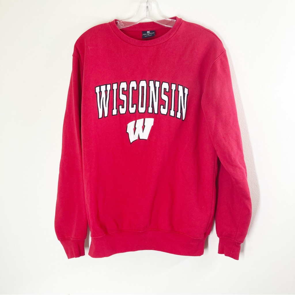 Wisconsin Badgers Sweatshirt Size Medium Euc